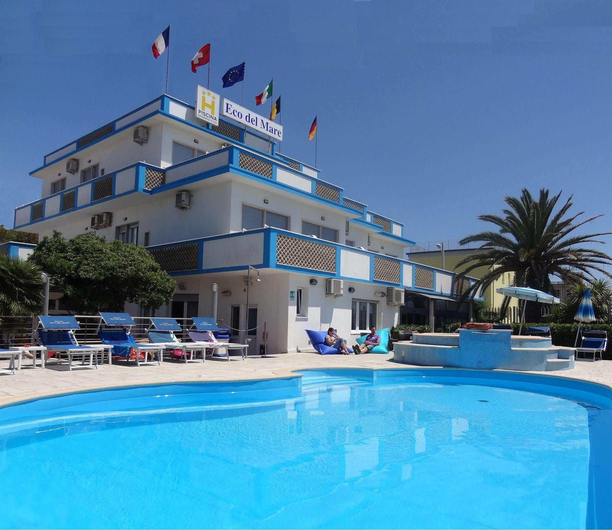 Hotel Eco Del Mare Marina di Massa Zewnętrze zdjęcie