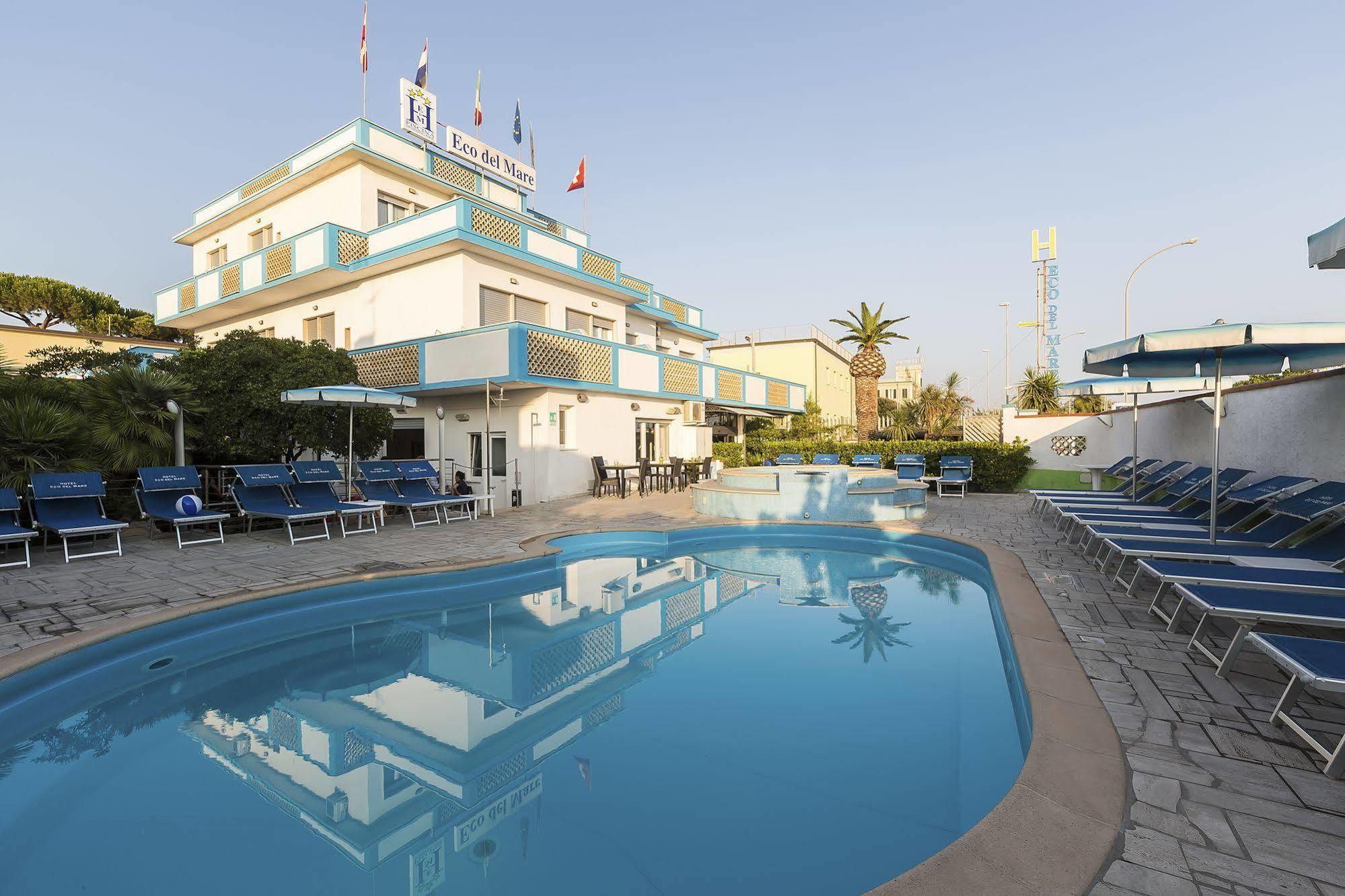 Hotel Eco Del Mare Marina di Massa Zewnętrze zdjęcie